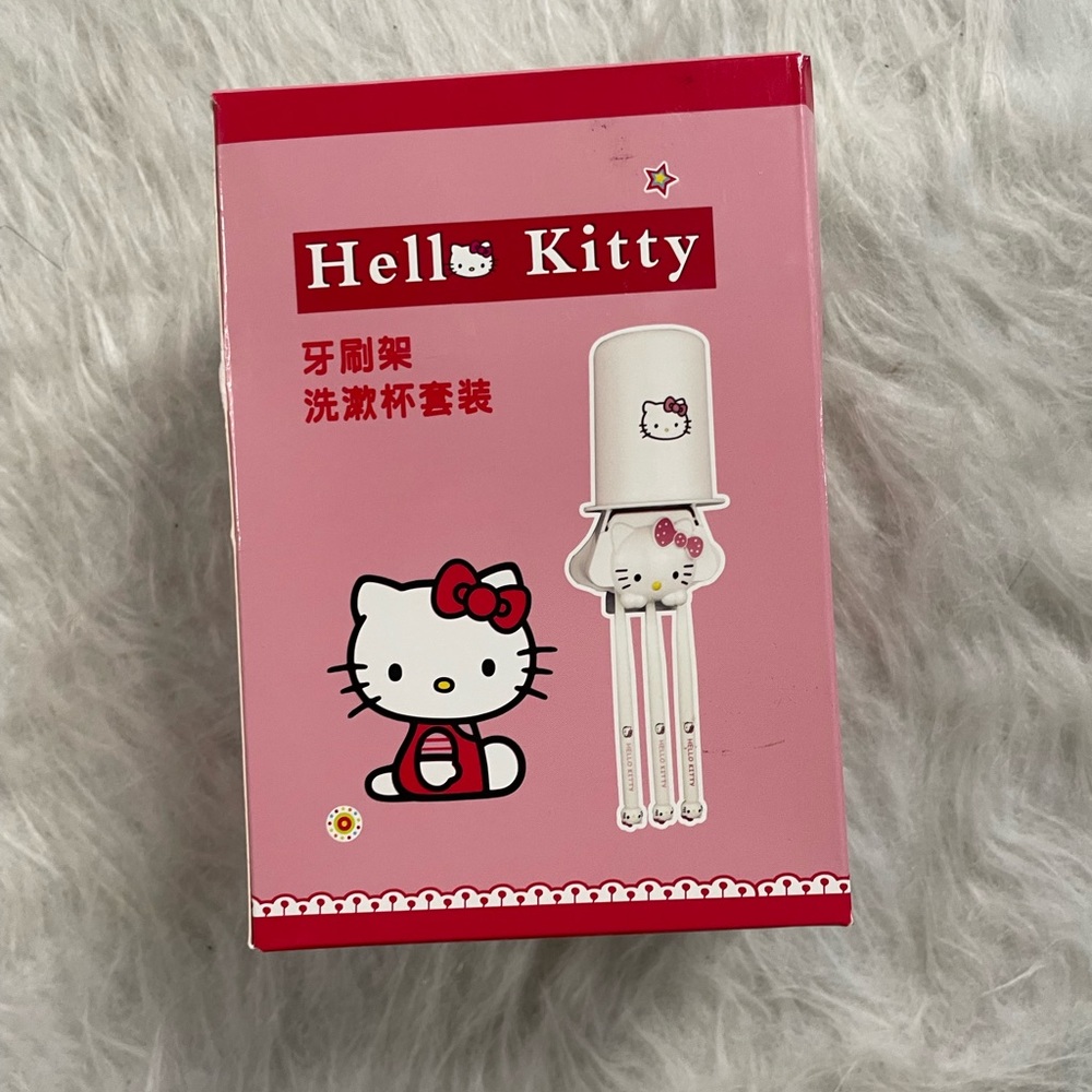 Hello Kitty Toothbrush wall mount holder